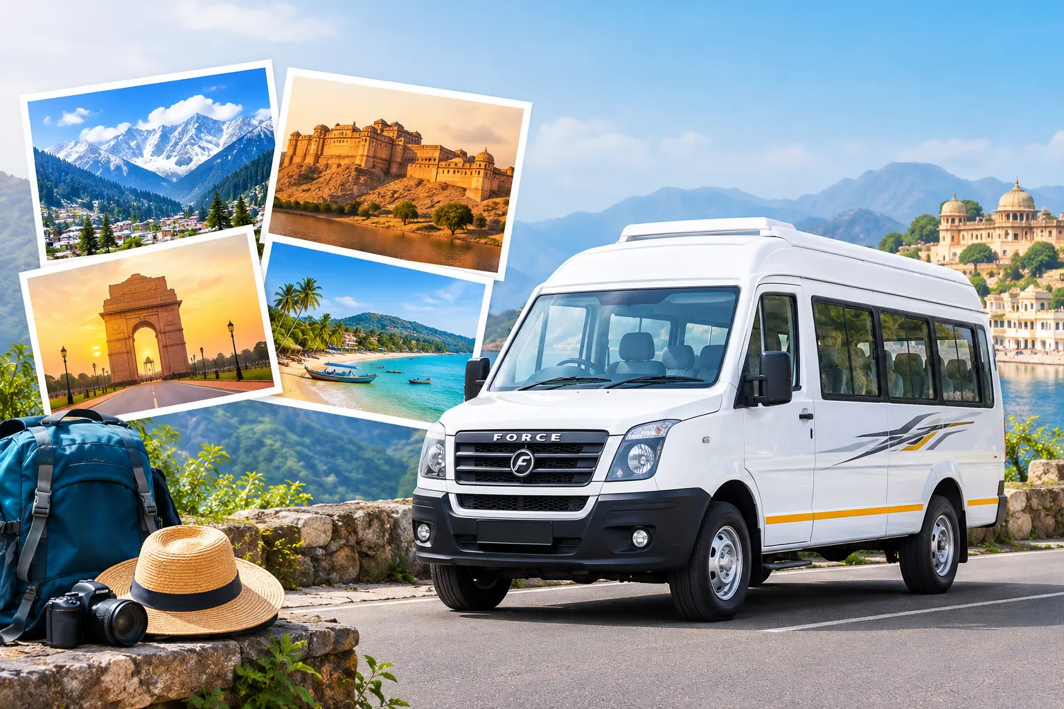 Tempo Traveller on Rent in Delhi